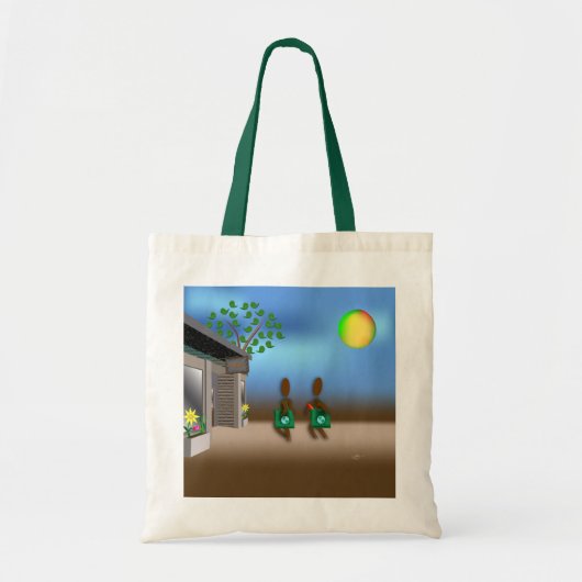 Zingwijnmoer ~ Herbruikbare zakken Tote Bag (Voorkant)