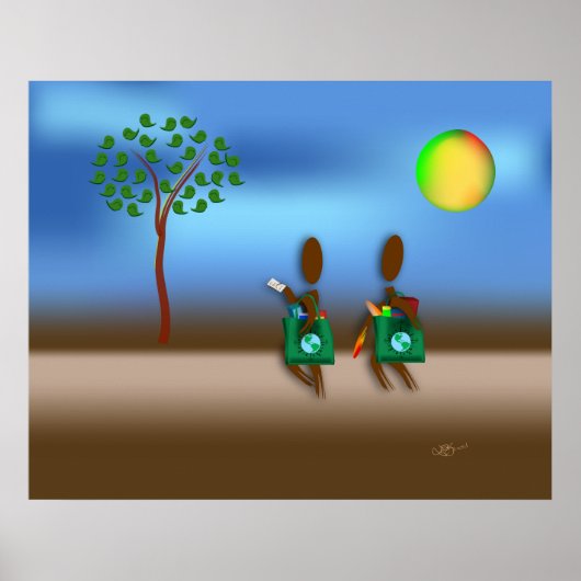 Zingwijnmoer ~ Maak een lijst en loop Poster (Voorkant)