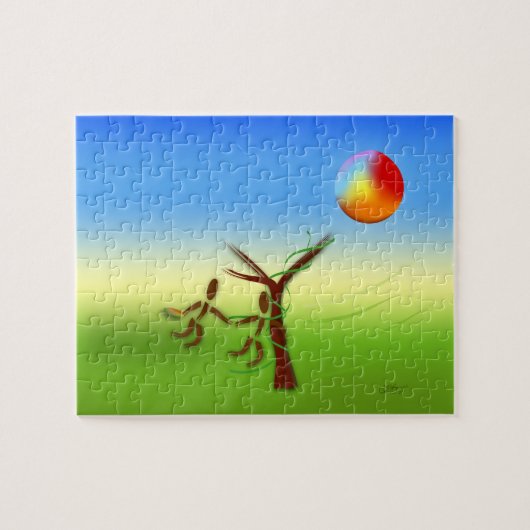 Zingwijnmoer ~ maart legpuzzel (Horizontaal)