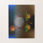 Zingwijnmoer ~ Oktober Legpuzzel (Verticaal)