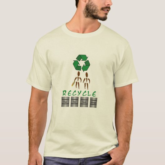 Zingwijnmoer ~ Recycling T-shirt (Voorkant)