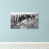 Zingzalm in Astoria OF foto's Canvas Afdruk (Insitu (Houten vloer))