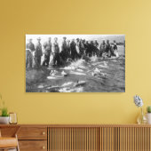 Zingzalm in Astoria OF foto's Canvas Afdruk (Insitu (Woonkamer))