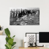 Zingzalm in Astoria OF foto's Poster (Thuiskantoor)