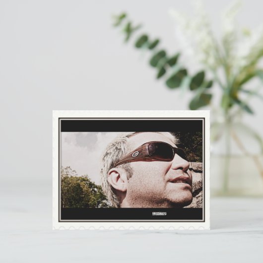 zink star-postkaart briefkaart (Staand voorkant)