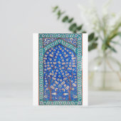 zink tegels briefkaart (Staand voorkant)