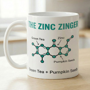 Zink Zinger Chemie Thee Blend Koffiemok