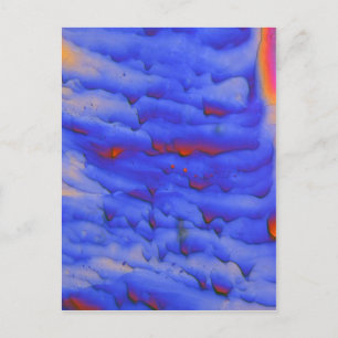 Zinkacetaat onder de microscoop briefkaart