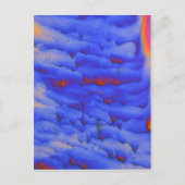 Zinkacetaat onder de microscoop briefkaart (Voorkant)