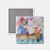 zinken magneet (Voorkant / Achterkant)