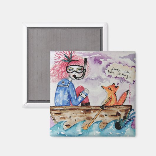 zinken magneet (Voorkant / Achterkant)