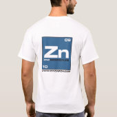 zinkrug t-shirt (Achterkant)