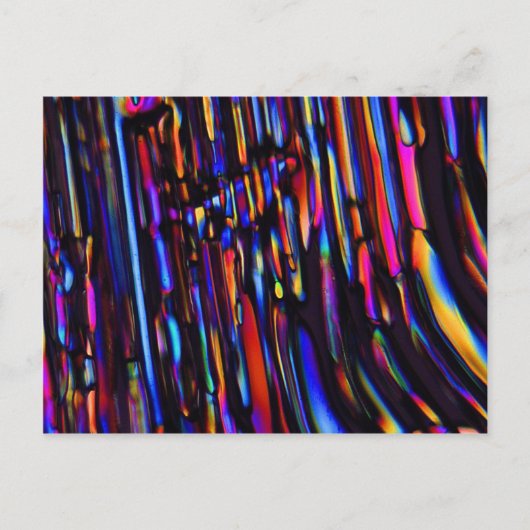 zinksulfaat onder de microscoop briefkaart (Voorkant)