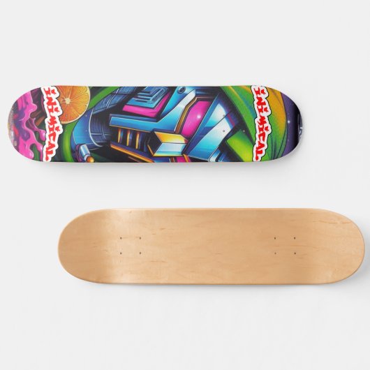 zinloze ondergang persoonlijk skateboard (Horizontaal)