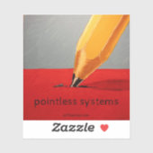 zinloze tablet n laptop sticker (Vel)