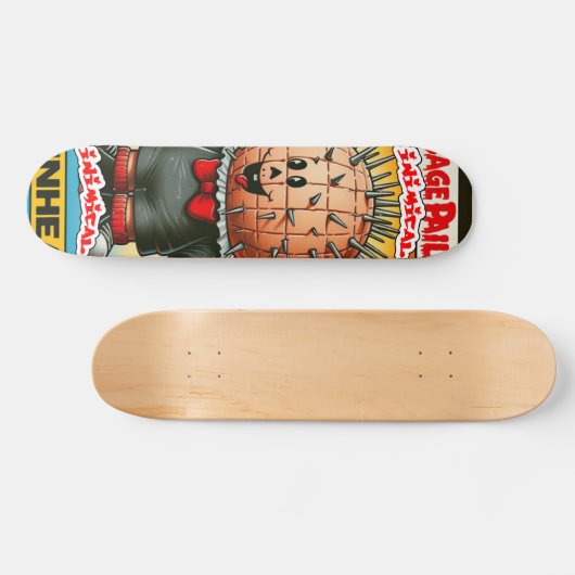zinneprik persoonlijk skateboard (Horizontaal)