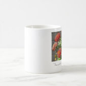 zinni als de aarde lacht in bloemen koffiemok (Center)