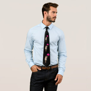 Zinnia-bloem Stropdas