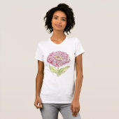 Zinnia Burst Women's T-Shirt (Voorkant volledig)