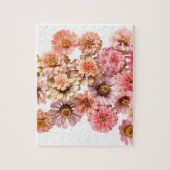 Zinnia Collage Legpuzzel (Verticaal)