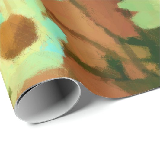 Zinnia Elegans Bloemen Cadeaupapier (Rol Hoek)