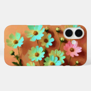 Zinnia Elegans Bloemen iPhone 16 Hoesje