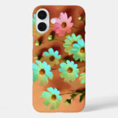 Zinnia Elegans Bloemen Levendig Botanisch Case-Mate iPhone Case (Achterkant)