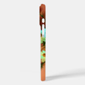 Zinnia Elegans Bloemen Levendig Botanisch Case-Mate iPhone Case (Achterkant / Links)