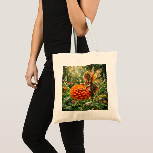 Zinnia Fee Tote Bag (Voorkant (product))