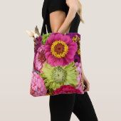 Zinnia Floral Tas (Dichtbij)