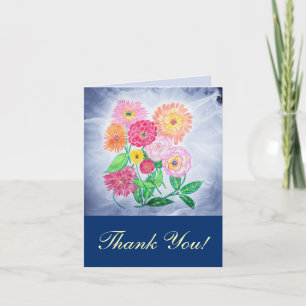 Zinnia Flower Bedankt