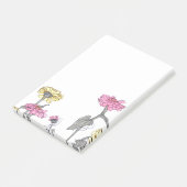  Zinnia Flowers Post-it Notes (Schuin)