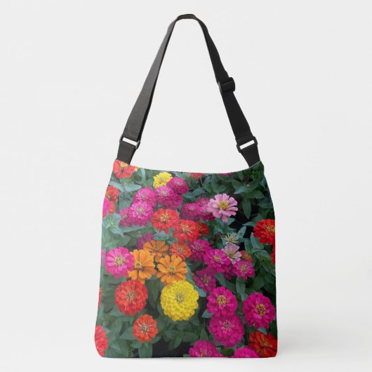 Zinnia Paradijs Crossbody Tas (Voorkant)