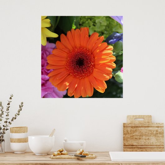 Zinnia Poster (Keuken)
