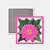 zinnia ster1 magneet (Voorkant / Achterkant)