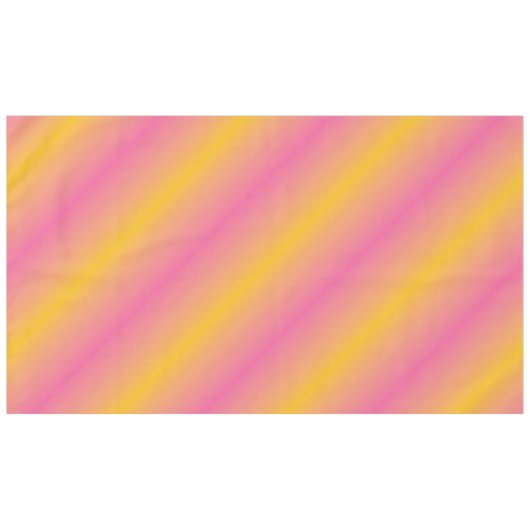 Zinnia Sunrise tafelkleed (Voorkant (Horizontaal))