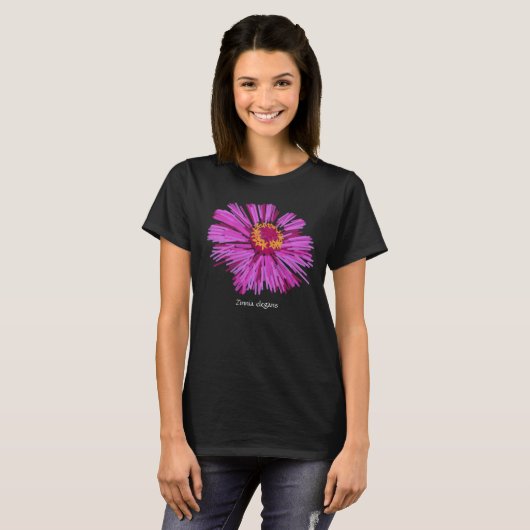 Zinnia T-shirt (Voorkant volledig)