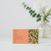 Zinnia-Visitekaartje Visitekaartje (Staand voorkant)