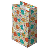 Zinnia Witte Cadeautas (Achterkant Gekanteld)