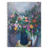 Zinnia's en Asters | Arthur Beecher Carles Notitieboek (Voorkant)