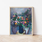 Zinnia's en Asters | Arthur Beecher Carles Poster