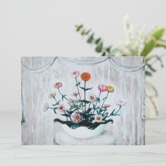 Zinnias | Florine Stettheimer (Staand voorkant)