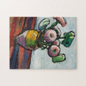 Zinnias | Henry Lyman Saen Legpuzzel (Horizontaal)