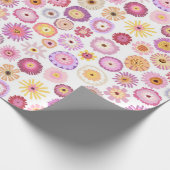 Zinnias inpakpapier (Hoek)