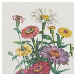 Zinnias Stof