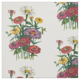 Zinnias Stof