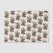 Zinnias Tissuepapier (Voorkant)