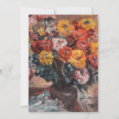 Zinnien | Lovis Corinth (Voorkant)