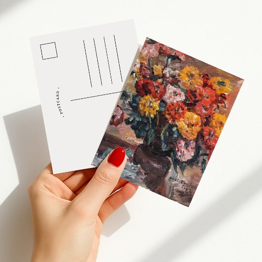 Zinnien | Lovis Corinth Briefkaart