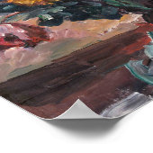 Zinnien | Lovis Corinth Poster (Hoek)